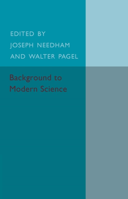 Book cover of: Background to Modern Science. By: Joseph Needham