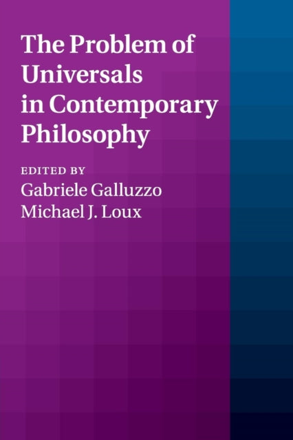 Book cover of: Problem of Universals in Contemporary Philosophy