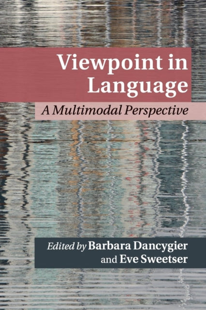 Book cover of: Viewpoint in Language. By: Barbara Dancygier