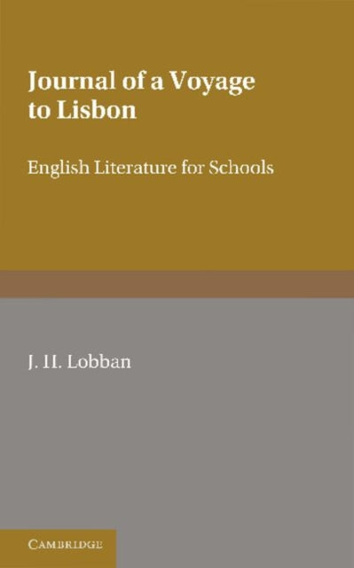 Fielding: 'Journal of a Voyage to Lisbon'