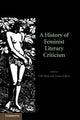 Book cover of: History of Feminist Literary Criticism. By: Gill Plain