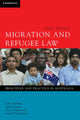 Book cover of: Migration and Refugee Law. By: John Vrachnas