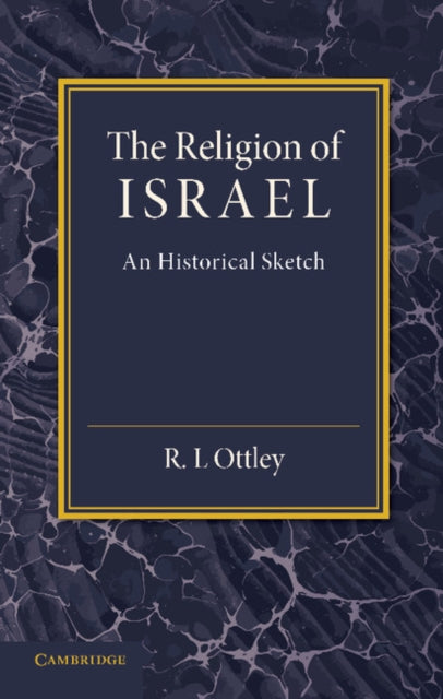 Book cover of: Religion of Israel. By: R. L. Ottley