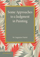 Book cover of: Some Approaches to a Judgment in Painting. By: Augustus Daniel