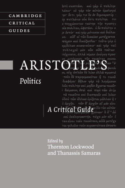 Book cover of: Aristotle's Politics. By: Thornton Lockwood