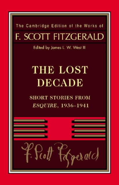 Fitzgerald: The Lost Decade