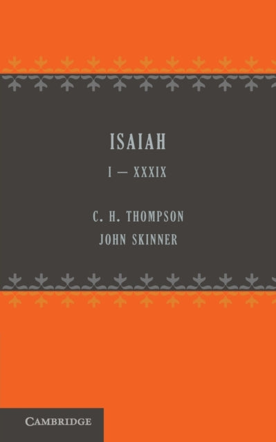 Book cover of: Isaiah 1–39