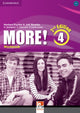 Book cover of: More! Level 4 Workbook. By: Günter Gerngross