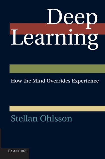 Book cover of: Deep Learning. By: Stellan Ohlsson