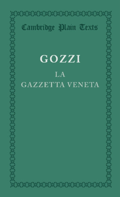 Book cover of: La gazzetta veneta. By: Gasparo Gozzi