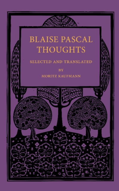 Book cover of: Blaise Pascal Thoughts. By: Blaise Pascal