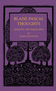 Book cover of: Blaise Pascal Thoughts. By: Blaise Pascal