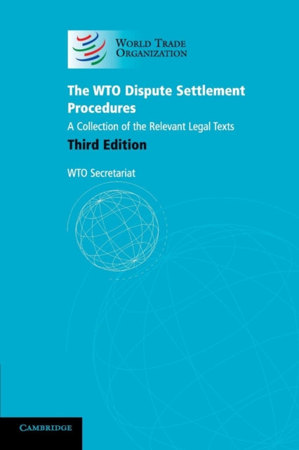 Book cover of: WTO Dispute Settlement Procedures. By: World Trade Organization