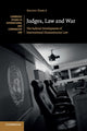 Book cover of: Judges, Law and War. By: Shane Darcy