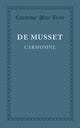 Book cover of: Carmosine. By: Alfred de Musset