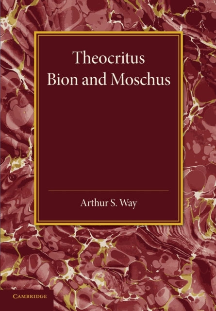 Book cover of: Theocritus, Bion and Moschus