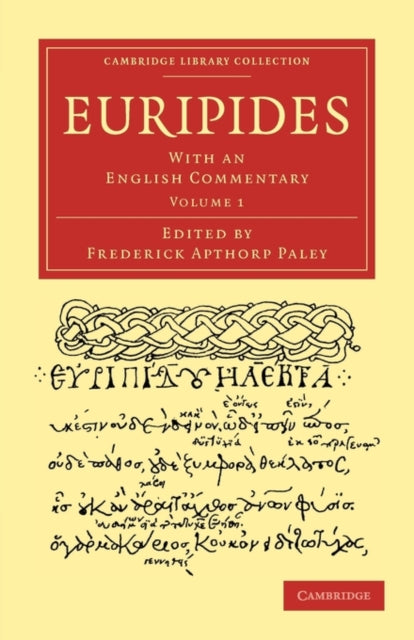 Book cover of: Euripides. By: Euripides