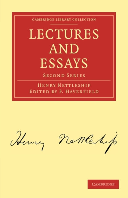Book cover of: Lectures and Essays. By: Henry Nettleship