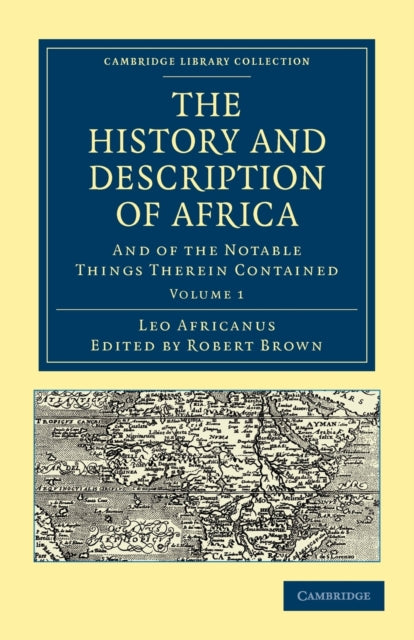 Book cover of: History and Description of Africa. By: Leo Africanus
