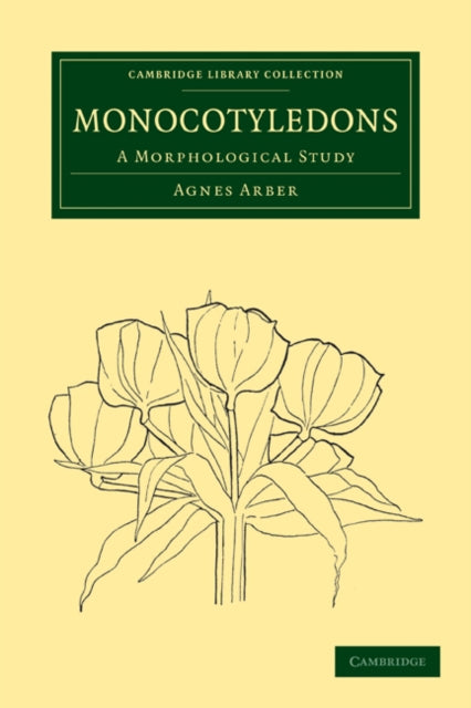 Book cover of: Monocotyledons. By: Agnes Arber