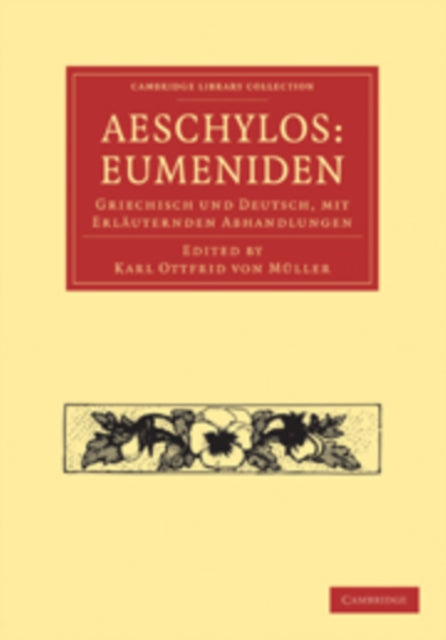 Aeschylos: Eumeniden