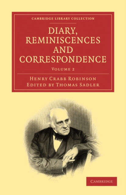 Book cover of: Diary, Reminiscences and Correspondence. By: Henry Crabb Robinson