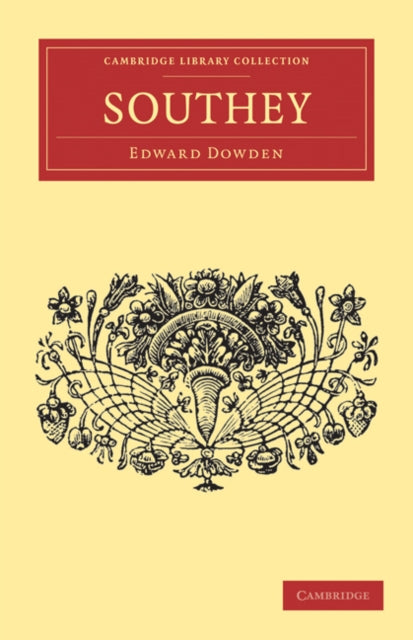 Book cover of: Southey. By: Edward Dowden
