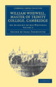 Book cover of: William Whewell, D.D., Master of Trinity College, Cambridge. By: Isaac Todhunter