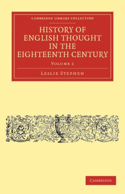History of English Thought in the Eighteenth Century