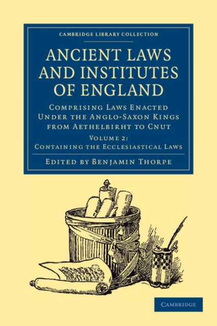 Book cover of: Ancient Laws and Institutes of England. By: Benjamin Thrope