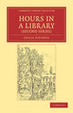 Book cover of: Hours in a Library (Second Series). By: Leslie Stephen