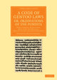 Book cover of: Code of Gentoo Laws; or, Ordinations of the Pundits. By: Nathaniel Brassey Halhed