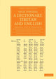 Book cover of: Essay towards a Dictionary, Tibetan and English. By: Alexander Csoma de Kőrös