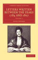 Book cover of: Letters Written between the Years 1784 and 1807. By: Anna Seward