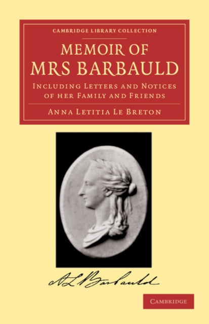 Book cover of: Memoir of Mrs Barbauld. By: Anna Letitia Le Breton
