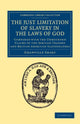 Book cover of: Just Limitation of Slavery in the Laws of God. By: Granville Sharp