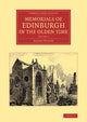 Book cover of: Memorials of Edinburgh in the Olden Time: Volume 1. By: Daniel Wilson