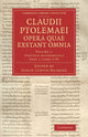 Book cover of: Claudii Ptolemaei opera quae exstant omnia