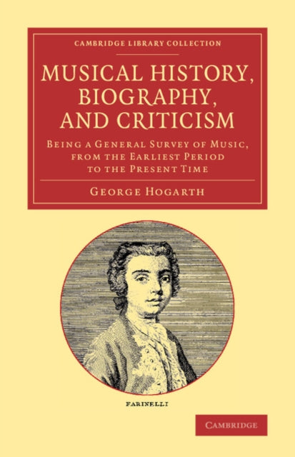 Book cover of: Musical History, Biography, and Criticism. By: George Hogarth