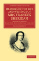 Book cover of: Memoirs of the Life and Writings of Mrs Frances Sheridan. By: Alicia Lefanu