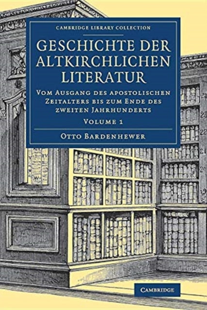 Book cover of: Geschichte der altkirchlichen Literatur. By: Otto Bardenhewer