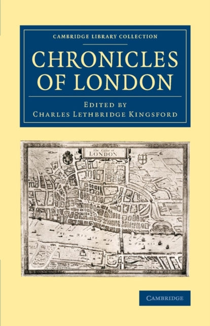 Book cover of: Chronicles of London. By: Kingsford, Charles Lethbridge
