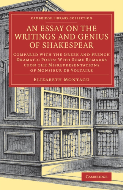 Book cover of: Essay on the Writings and Genius of Shakespear. By: Elizabeth Montagu
