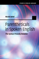 Book cover of: Parentheticals in Spoken English. By: Nicole Dehé