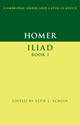 Book cover of: Homer: Iliad Book I. By: Seth L. Schein