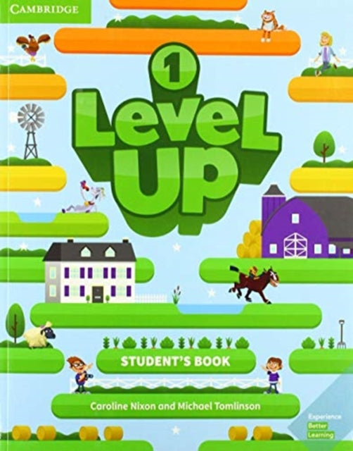 Book cover of: Level Up Level 1 Student's Book. By: Caroline Nixon