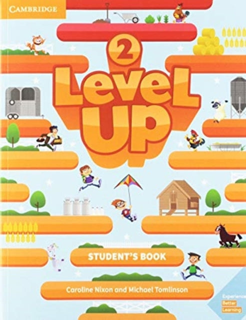 Book cover of: Level Up Level 2 Student's Book. By: Caroline Nixon