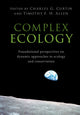 Book cover of: Complex Ecology. By: Charles G. Curtin