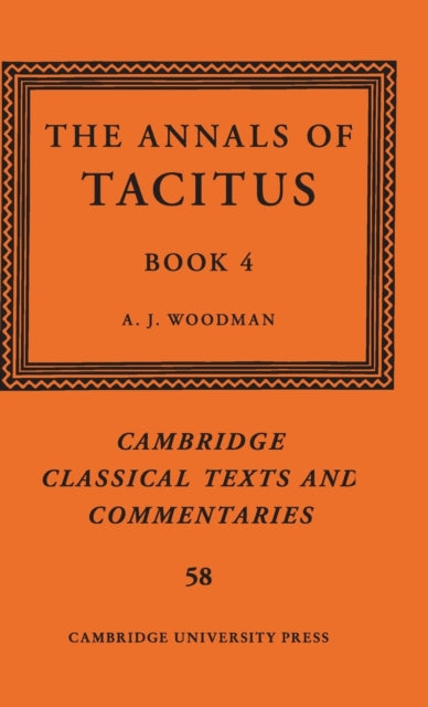 Book cover of: Annals of Tacitus: Book 4. By: A. J. Woodman