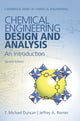 Book cover of: Chemical Engineering Design and Analysis. By: T. Michael Duncan
